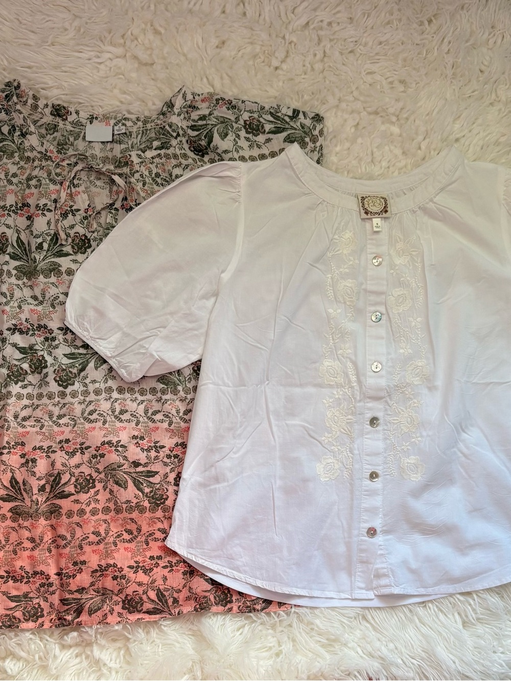 ✨ INSTANT OUTELEVATION ✨ 2-Piece Boho Chic Blouse Bundle (Size S)